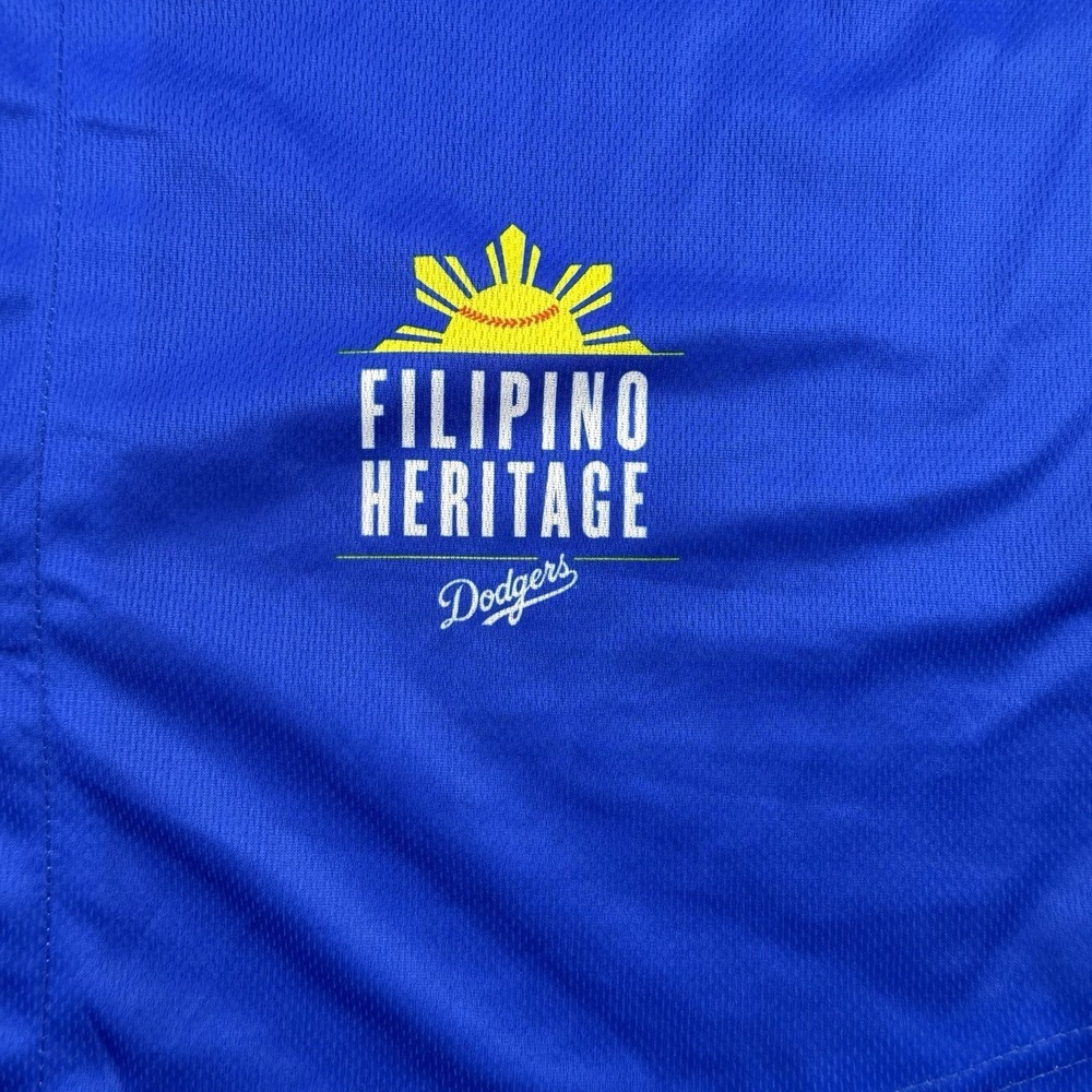 Los Angeles‎ Dodgers Filipino Heritage Night Promo Jersey Adult XL - Picture 6 of 15